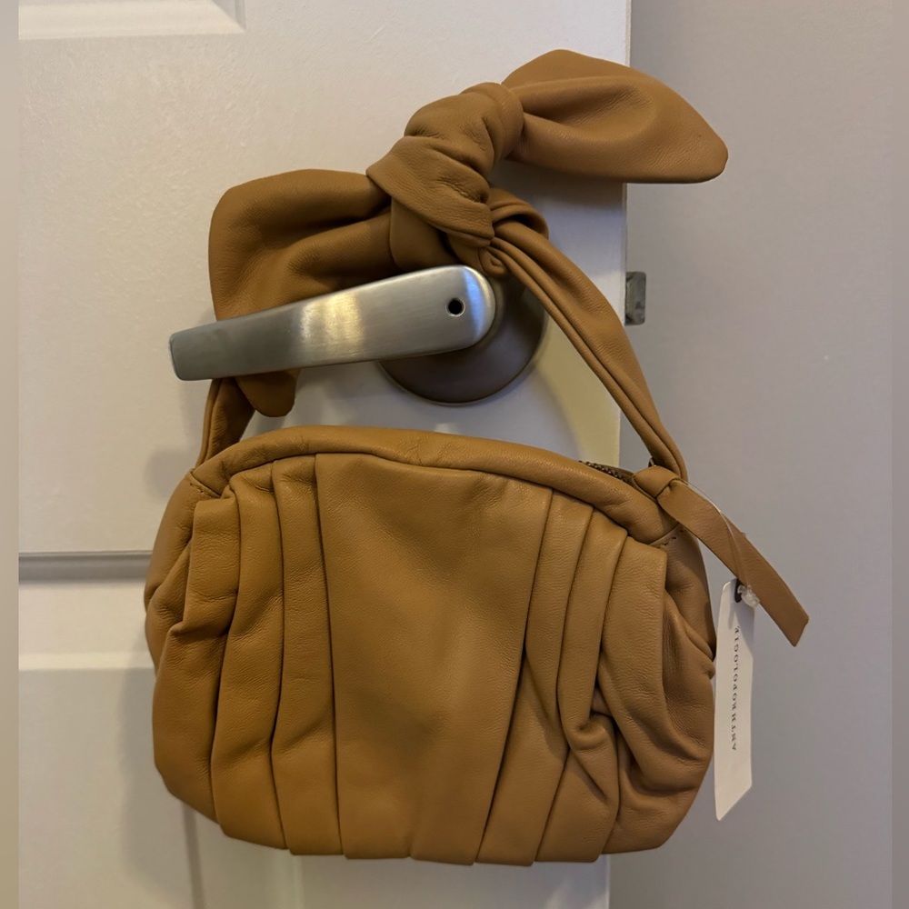 Bag by Anthropologie - faux leather, NWT